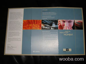 Lexus Taste of Luxury Brochure and Map