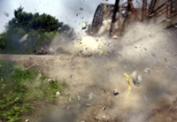 Compact Flash Card Survives Blast