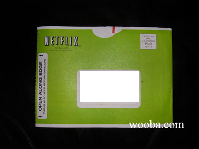 Netflix Shrek 2 Green Envelope Front