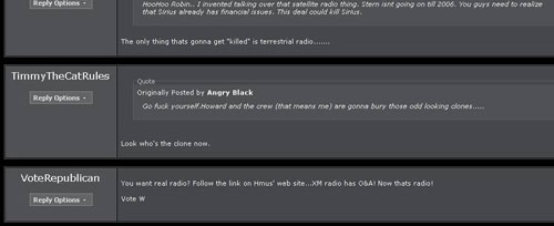 HowardStern.com Forums Nuked Post